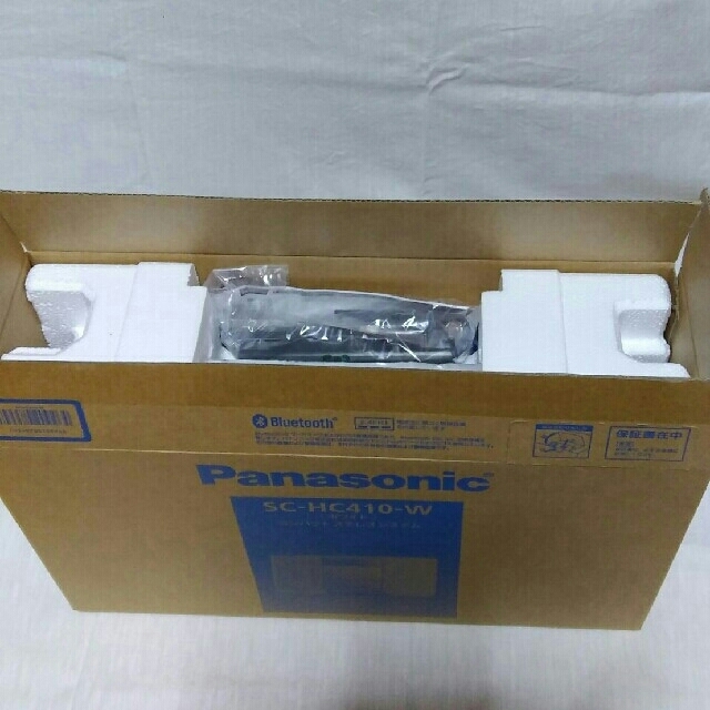 新品　Panasonic  SC-HC410-W コンパクトステレオ コンポ　白