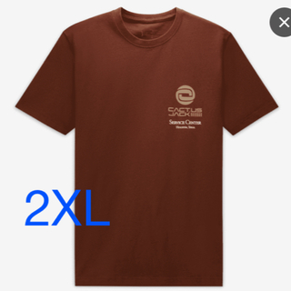 ナイキ(NIKE)の【新品】Travis Scott x Nike Tシャツ　2XL(Tシャツ/カットソー(半袖/袖なし))