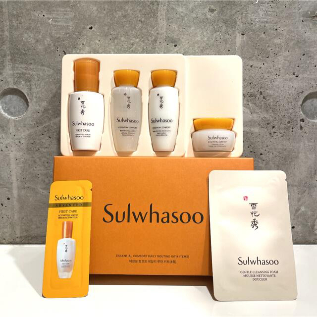 雪花秀(ソルファス)の【おまけ4点付】雪花秀 サンプルキット　Sulwhasoo コスメ/美容のキット/セット(サンプル/トライアルキット)の商品写真