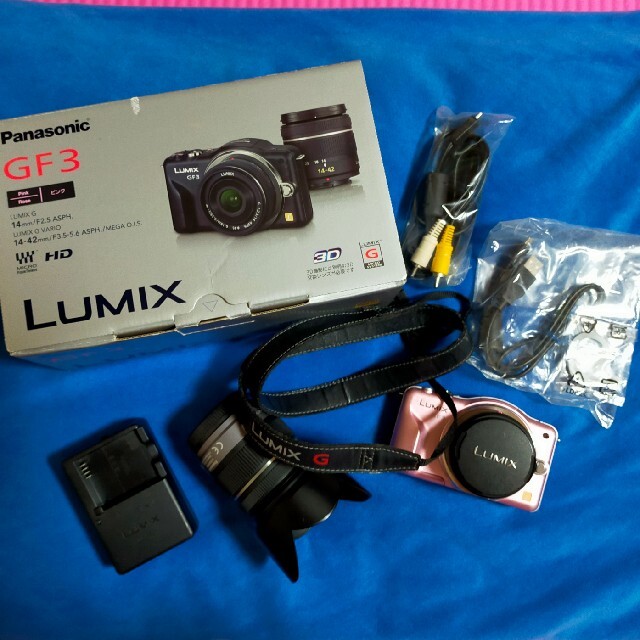 海外輸入】 LUMIX ＧＦ３ ダブルレンズキット ミラーレス一眼 - mieda