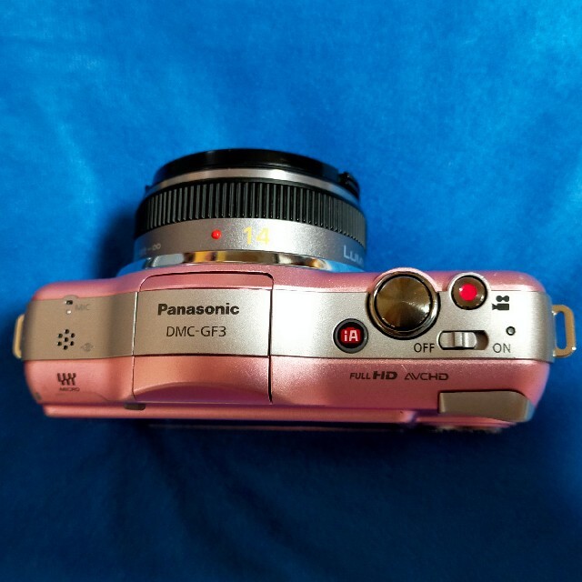Panasonic(パナソニック)のLUMIX ＧＦ３　ダブルレンズキット スマホ/家電/カメラのカメラ(ミラーレス一眼)の商品写真
