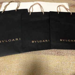 ブルガリ(BVLGARI)の紙袋　ブルガリ　BVLGARI ３点セット売り(ショップ袋)