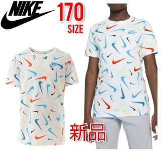 ナイキ(NIKE)のナイキ NIKE ジュニア スウッシュ ショートスリーブシャツ 半袖 Tシャツ(Tシャツ/カットソー)