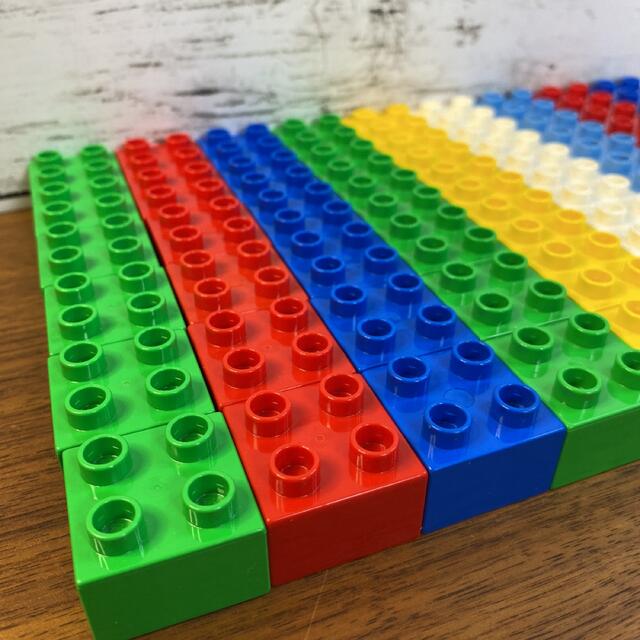 Lego(レゴ)の[L001]レゴデュプロ　基礎ブロックまとめ売り　54個　セット キッズ/ベビー/マタニティのおもちゃ(知育玩具)の商品写真