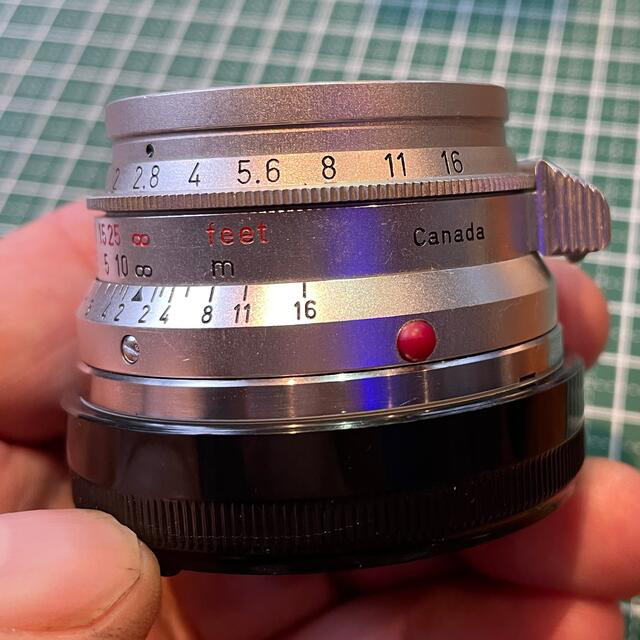 LEICA(ライカ)のSummicron 8枚玉　最初期　LMマウント互換品　極美 スマホ/家電/カメラのカメラ(レンズ(単焦点))の商品写真