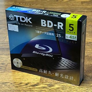 ティーディーケイ(TDK)のTDK BD-R 一回記録用 25GB 1〜4倍速 5枚パック(ブルーレイレコーダー)