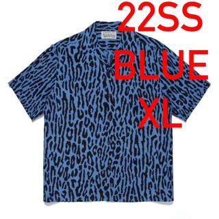 ワコマリア(WACKO MARIA)のWACKO MARIA HAWAIIAN SHIRT XL BLUE(シャツ)