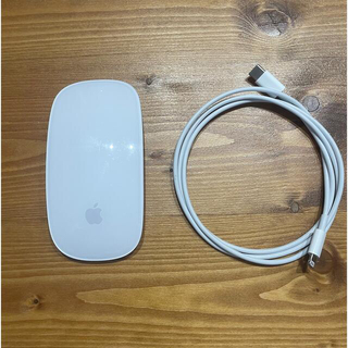 マック(Mac (Apple))のApple純正 Magic Mouse2 A1657  ホワイト(PC周辺機器)