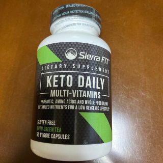 新品　未開封　マルチビタミン　keto daily 緑茶配合　90粒(ビタミン)