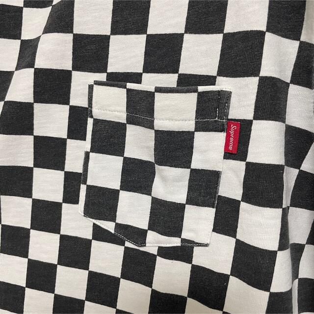 Supreme Pocket Tee Checker チェッカー