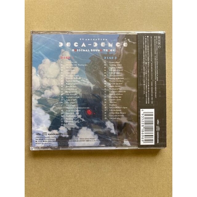 「デカダンス」オリジナルサウンドトラックCD/得田真裕 エンタメ/ホビーのCD(アニメ)の商品写真