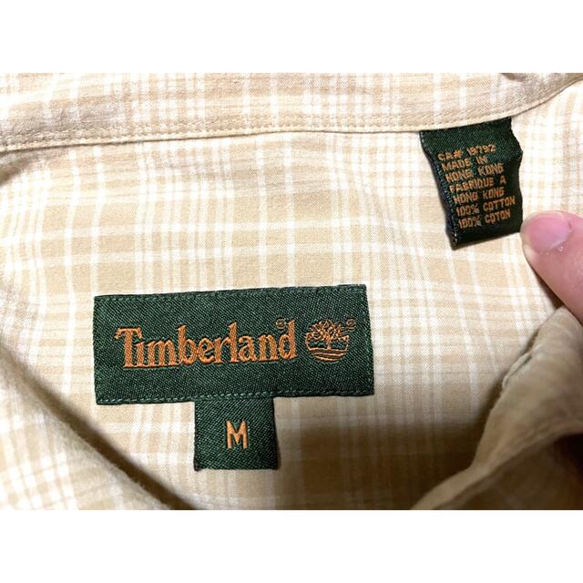 Timberland(ティンバーランド)のTimber land vinvage チェック ボックス シャツ　90s メンズのトップス(シャツ)の商品写真