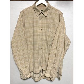 ティンバーランド(Timberland)のTimber land vinvage チェック ボックス シャツ　90s(シャツ)