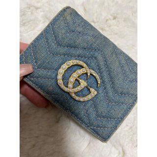 グッチ(Gucci)のGUCCIデニム財布(財布)