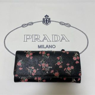 プラダ(PRADA)のPRADA花柄長財布♡(財布)