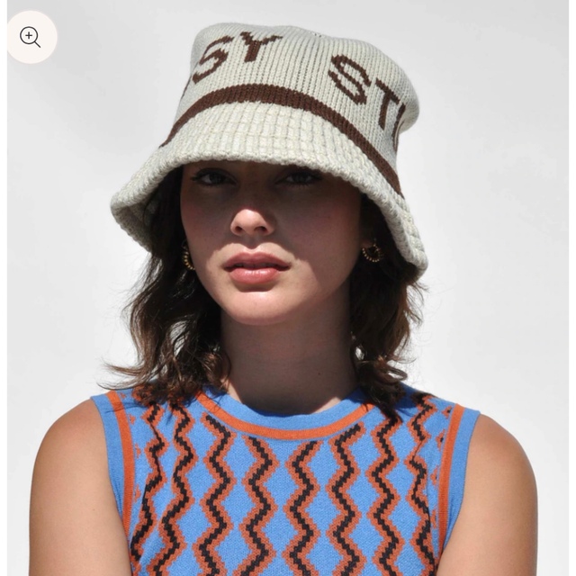 stussy JACQUARD KNIT BUCKET HAT ステューシー S - 帽子 stussy JACQUARD KNIT BUCKET HAT ステューシー S - 帽子