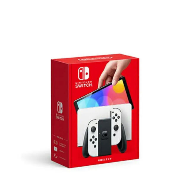 未使用＊Nintendo switch 有機EL ホワイト 家庭用ゲーム機本体 在庫限 ...