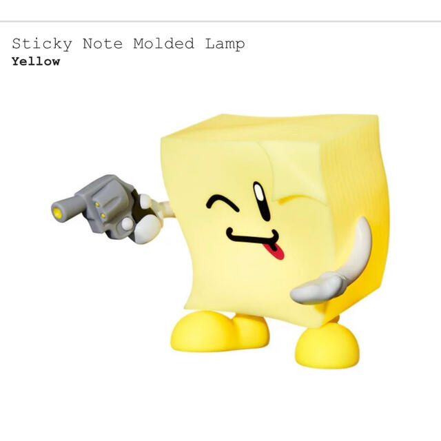 Supreme Sticky Note Molded Lamp 葵産業