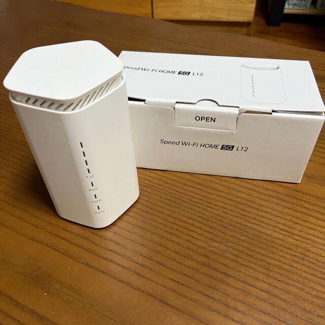 美品 UQ WiMAX Speed Wi-Fi HOME 5G L12