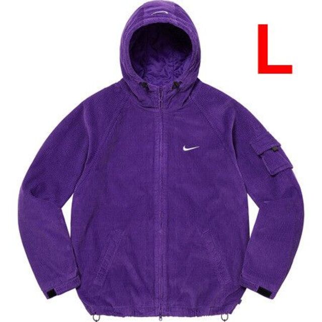 シュプリームSupreme Nike Arc Corduroy Hooded Jacket