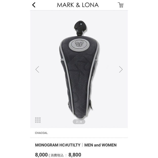 MARK&LONA(マークアンドロナ)のMONOGRAM HC#1｜MEN and WOMEN スポーツ/アウトドアのゴルフ(その他)の商品写真