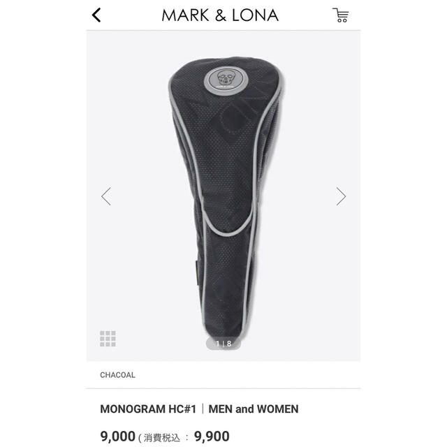 MARK&LONA(マークアンドロナ)のMONOGRAM HC#1｜MEN and WOMEN スポーツ/アウトドアのゴルフ(その他)の商品写真