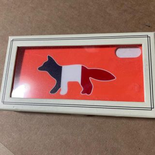 メゾンキツネ(MAISON KITSUNE')のMAISON KITSUNE アイフォンケース キツネ iphone  X.XS(iPhoneケース)