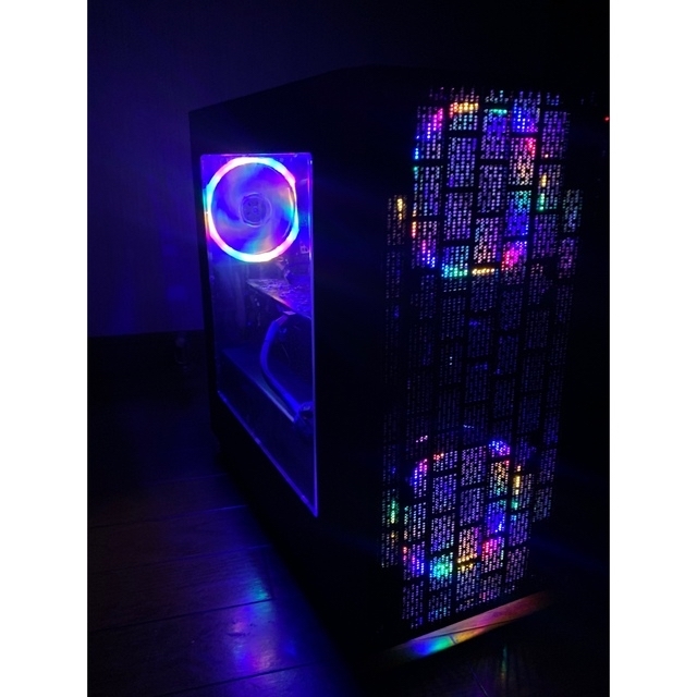 ゲーミングpc【☆虹蒼3連☆ハイパーWifiゲーミングフォートナイト・Apex◎-