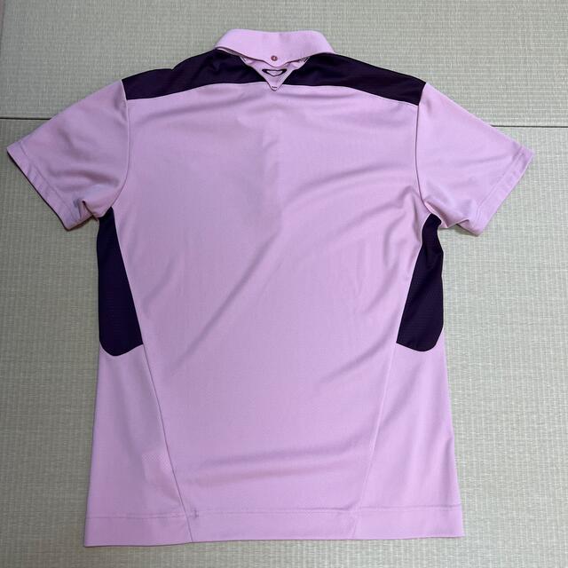 Oakley(オークリー)のオークリー　ゴルフ　ポロシャツ　速乾　半袖　ピンク スポーツ/アウトドアのゴルフ(ウエア)の商品写真
