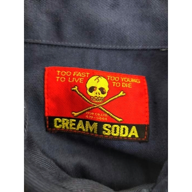 cream soda クリームソーダ　金タグ　ウエスタン　シャツ