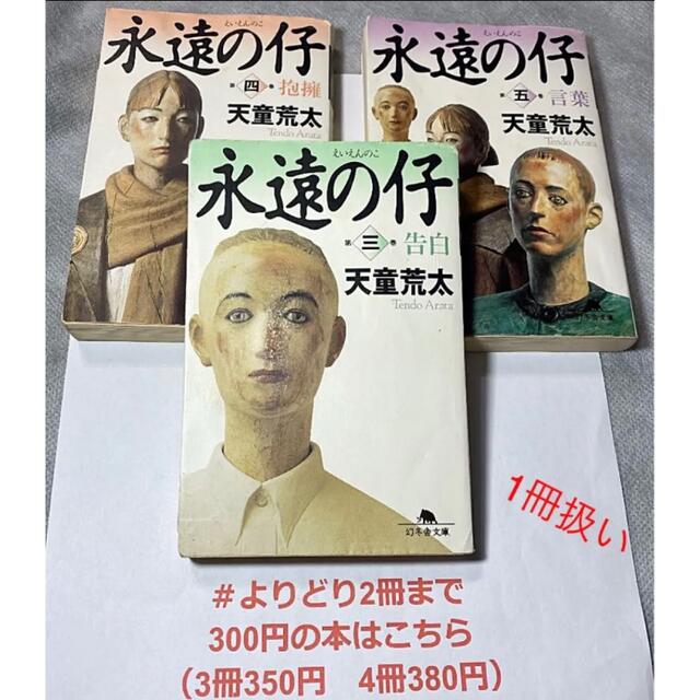 【よりどり2冊まで300円】永遠の仔 3 告白・4 抱擁・5 言葉　(1冊扱い) エンタメ/ホビーの本(文学/小説)の商品写真