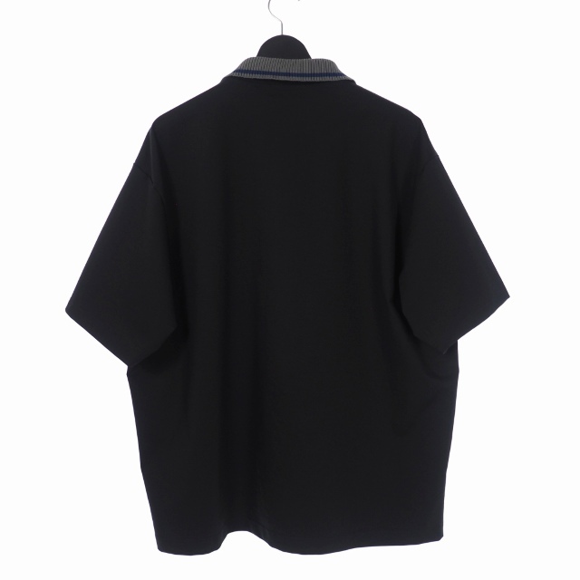 kolor(カラー)のカラー kolor 22SS ニット ドッキング Tシャツ 半袖 M 黒 メンズのトップス(Tシャツ/カットソー(半袖/袖なし))の商品写真
