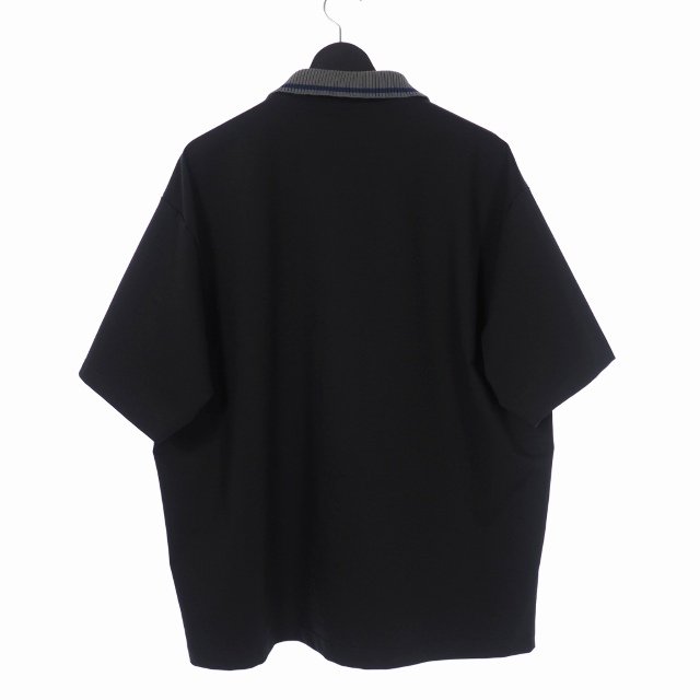 カラー kolor 22SS ニット ドッキング Tシャツ 半袖 M 黒 カラー kolor 22SS ニット ドッキング Tシャツ 半袖 M 黒