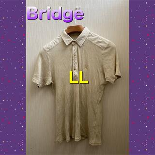 テットオム(TETE HOMME)のテット オム Bridge 半袖ポロシャツ LLサイズ(ポロシャツ)