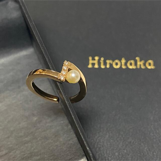 hirotaka ヒロタカ イヤーカフ パール ダイヤ