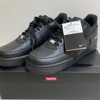 シュプリーム(Supreme)のSupreme × Nike Air Force 1 Low black(スニーカー)