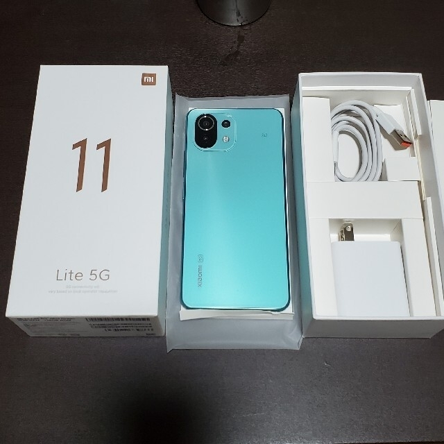 Xiaomi Mi 11 Lite 5G ミントグリーン - スマートフォン本体