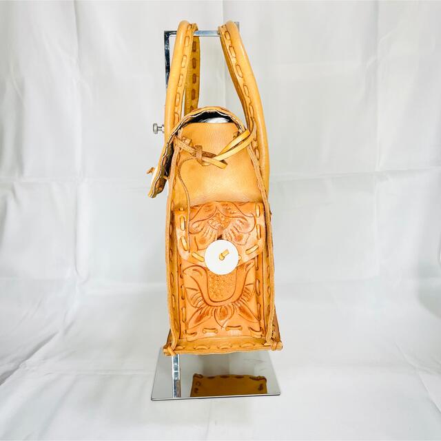 希少 美品 グレースコンチネンタル カービングバッグ ハンドバッグ