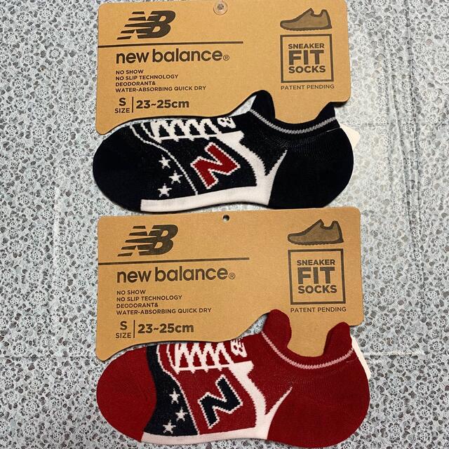 New Balance(ニューバランス)のニューバランス　ソックス   靴下 2足セット レディースのレッグウェア(ソックス)の商品写真