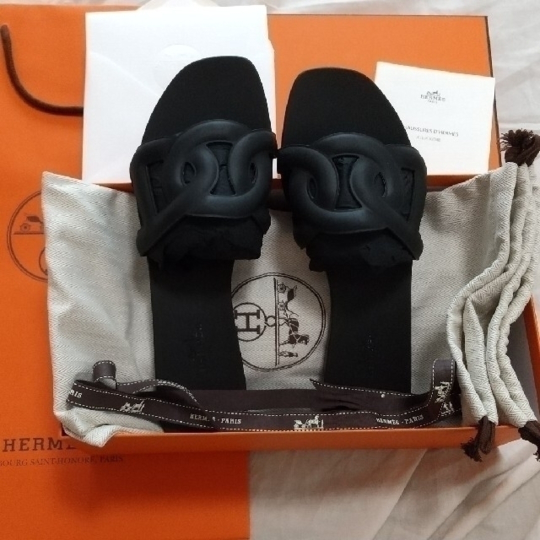 Hermes(エルメス)のエルメス アロハ サンダル 37 レディースの靴/シューズ(サンダル)の商品写真