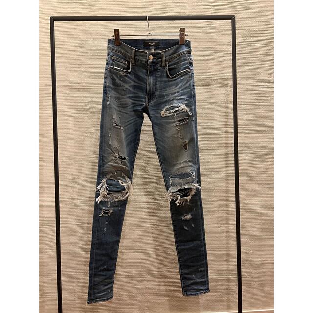 AMIRI - AMIRI SUPER REPAIR JEAN アミリ ダメージ デニムパンツの通販