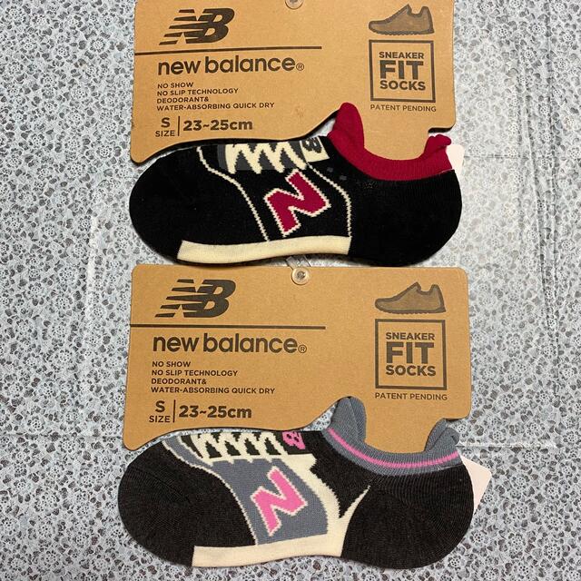 New Balance(ニューバランス)のニューバランス　ソックス   靴下 2足セット レディースのレッグウェア(ソックス)の商品写真