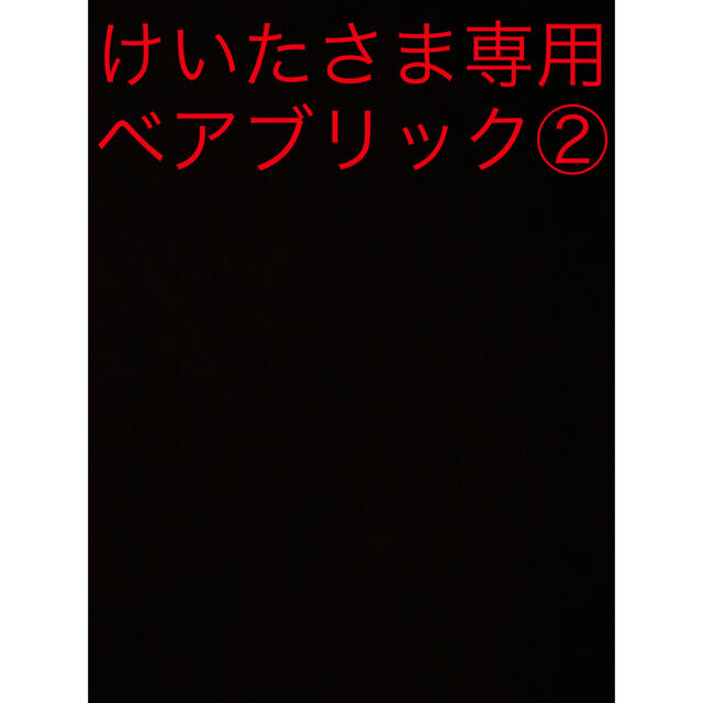 けいたさま専用ベアブリック②キャラクターグッズ