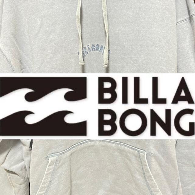 billabong(ビラボン)のBILLABONG パーカー　水色　 メンズのトップス(パーカー)の商品写真