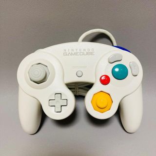 ニンテンドーゲームキューブ(ニンテンドーゲームキューブ)のGAME CUBE ゲームキューブ　純正コントローラー　ホワイト　2個セット(その他)