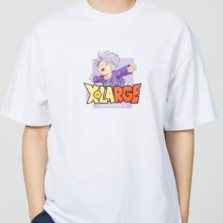 エクストララージ(XLARGE)のXLARGE x DRAGON BALL TRUNKS S/S TEE 白 L(Tシャツ/カットソー(半袖/袖なし))