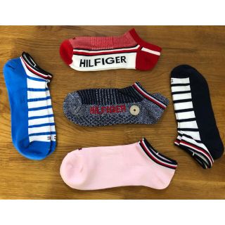 トミーヒルフィガー(TOMMY HILFIGER)の新品トミーヒルフィガーTOMMY HILFIGERレディース5足セット107(ソックス)