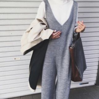 アメリヴィンテージ(Ameri VINTAGE)のAYAKA様専用 ameri vintage ニットオールインワン 美品(オールインワン)