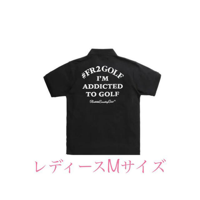 ウエア【新品未使用】fr2 golf ポロシャツ M ゴルフ　レディースM