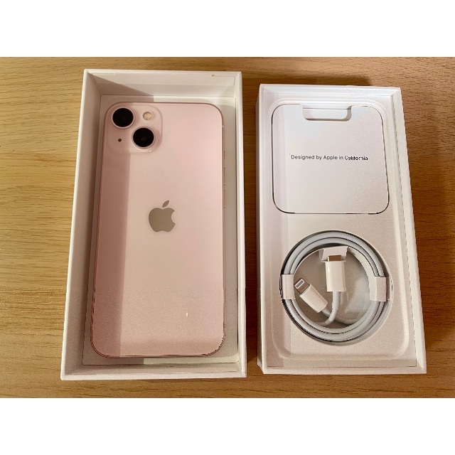 iPhone(アイフォーン)のiPhone 13 128GB ピンク 新品 スマホ/家電/カメラのスマートフォン/携帯電話(スマートフォン本体)の商品写真